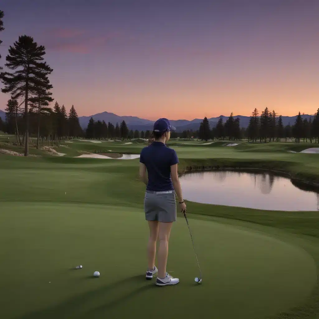 Twilight Golfing